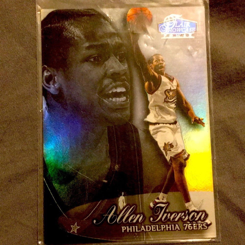 Allen Iverson rare card from 1999.